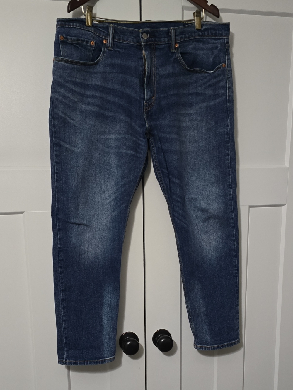 Levi's Men's 502 Dark Blue Denim Jeans